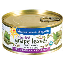 GRAPE LEAVES,STUFFED Case of 12 / 10 OZ from Mediterranean Organic