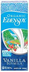 EDENSOY VANILLA,OG Case of 9 / 3/8.45OZ from Eden Foods