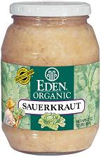 SAUERKRAUT,OG,GLASS Case of 12 / 32 OZ from Eden Foods