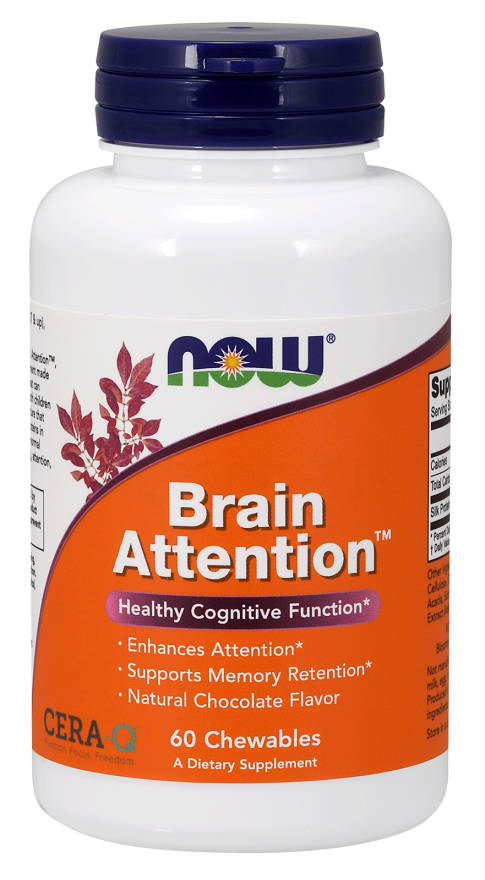 NOW: Brain Attention 60 Chewable s