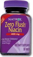 Zero Flush Niacin 50 tabs from NATROL