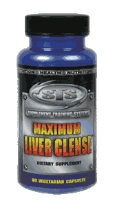 Maximum Liver Clense 60 Vegetarian Caps from Supplement Training Systems