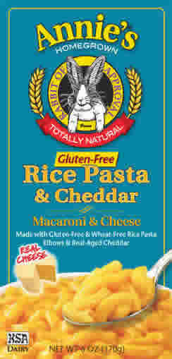 PASTA,RICE,CHEDDAR Case of 12 / 6 OZ from Annies Homegrown