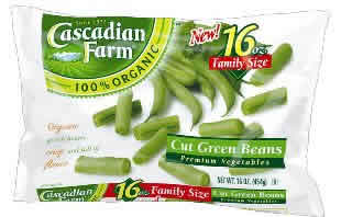 GREEN BEANS,OG,CUT Case of 12 / 16 OZ from Cascadian Farm