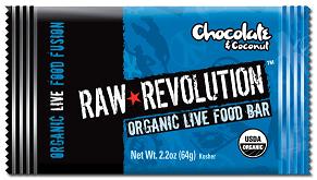 BAR,OG,CHOC & COCONUT Case of 12 / 2.2 OZ from Raw Revolution