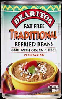 REFRIED BEANS ORGANIC REGULAR FATFREE