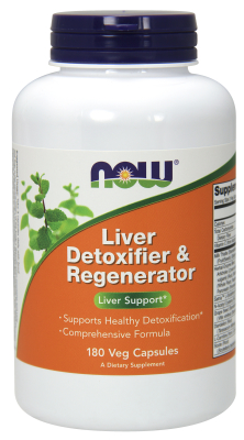 NOW: Liver Refresh Detox and Regenerator 180 Caps