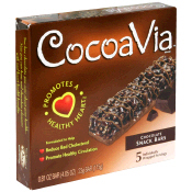 CocoaVia: Snack bar,chocolate 5 4.05OZ
