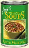 SOUP ORGANIC LENTIL VEGETABLE