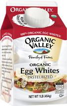 EGG WHITES,OG,PASTEURIZED Case of 12 / 16 OZ from Organic Valley