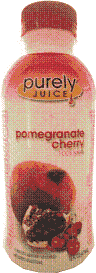 JUICE,CHERRY POMEGRANATE Case of 6 / 16 OZ from Purely Juice