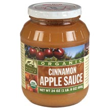 APPLESAUCE,OG,CINNAMON - 12 / 24 OZ from WoodStock Farms