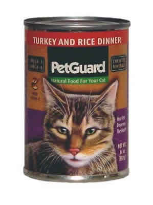 CAT,TURKEY & RICE DINNER Case of 12 / 14 OZ from Pet Guard