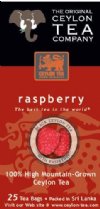 Tea,raspberry Case of 6 / 25 BAG from Original Ceylon Tea Co