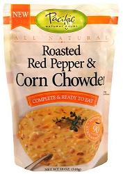 SOUP,RSTD RED PPR&CRN CHW Case of 9 / 18 OZ from Pacific Foods