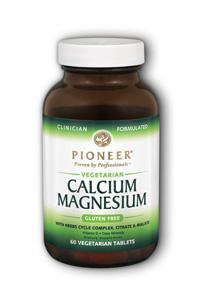 Calcium Magnesium 60 tabs Vegetarian from PIONEER