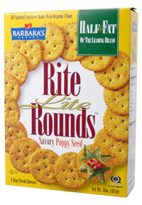 RITE LTE RNDS,OG SVY POPY Case of 12 / 11 OZ from Barbaras Bakery