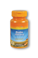 Biotin 5mg, 60ct 5mg