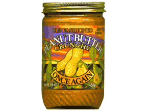 PEANUT BTR,OG,VAL,CRUNCHY Case of 12 / 16 OZ from Once Again Nut Butter Inc
