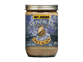ALMOND BUTTER,OG,SMTH,NS Case of 12 / 16 OZ from Once Again Nut Butter Inc
