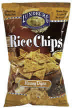 Rice chips,honey dijon Case of 12 / 6 OZ from Lundberg Farms