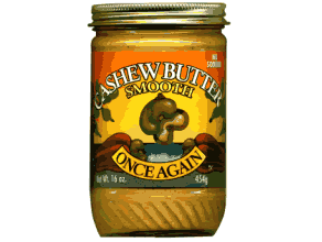 CASHEW BUTTER,N/S - 12 / 16 OZ from Once Again Nut Butter Inc