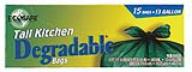 TALL KITCHEN BAGS,DEGRDAB Case of 12 / 15 CT from Presto