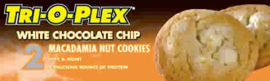 TRI-O-PLEX Cookie WCC Maca 12/box from CHEF JAY'S FOOD PRODUCTS