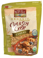 CEREAL,OG,OAT & SOY Case of 6 / 11 OZ from Back To Nature (Organic Milling)