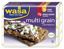 CRISPBREAD,MULTI GRAIN Case of 12 / 8.8 OZ from Wasa Crispbread