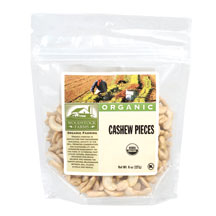 CASHEWS,OG,PCS,RAW,FANCY - 8 / 8 OZ from WoodStock Farms