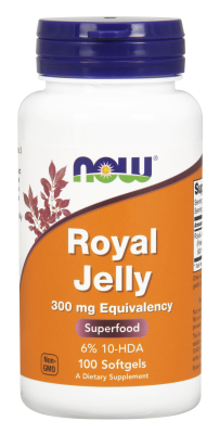 NOW: ROYAL JELLY 300mg  100 SGELS 1