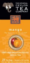 Tea,mango Case of 6 / 25 BAG from Original Ceylon Tea Co