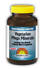 Vegetarian Mega Minerals 100ct from Natures Life