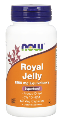 NOW: ROYAL JELLY 1500mg 60 CAPS