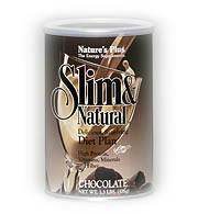 Slim and Natural Packets Chocolate 3oz x 8 Packets from Natures Plus