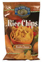 Rice chips,nacho cheese Case of 12 / 6 OZ from Lundberg Farms