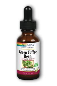 Solaray: Green Coffee Bean Extract 200mg 1 oz Liquid