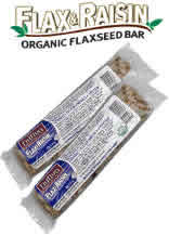 BAR,OG,FLAX AND RAISIN Case of 24 / 1.4 OZ from Nutiva