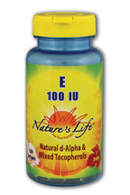 Vitamin e, 100 iu mixed tocopherols, 250 Sg