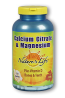 Calcium citrate & mag, 250ct