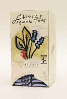 TEA,OG,EARL GREY W/LAVNDR Case of 1 / 20 CT from Choice Organic Teas