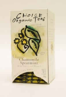 TEA,OG,CHAM SPRMNT W/BRGM Case of 1 / 20 CT from Choice Organic Teas