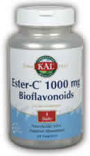 Ester-C 1000mg with bioflavonoids 120ct 1000mg from Kal