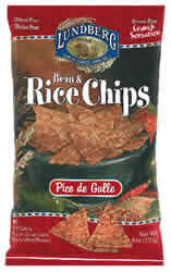 Rice chips,pico de gallo Case of 12 / 6 OZ from Lundberg Farms