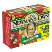 MICROWAVE POPCORN,LGT BTR Case of 12 / 10.5 OZ from Newman's Own