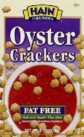 CRACKERS,OG,OYSTER Case of 12 / 6 OZ from Hain Pure Foods Co Inc