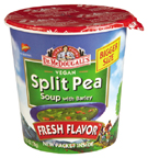 BIG SOUP CUP,SPLT PEA/BRL Case of 6 / 2.5 OZ from Doctor McDougalls Right Foods