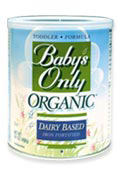 Toddler form,og,kosher Case of 1 / 12.7 OZ from Babys Only Organic