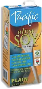 Ultra soy drink,og,plain Case of 12 / 32 OZ from Pacific Foods
